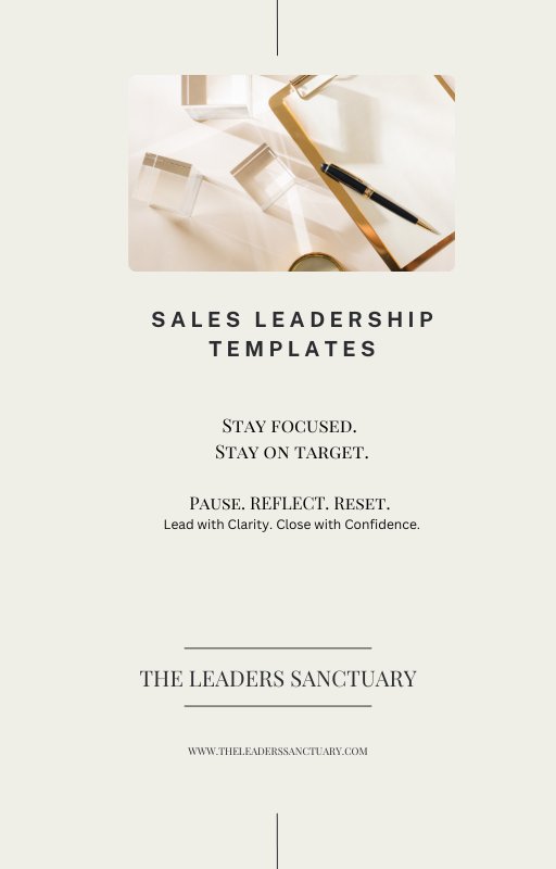 Sales Leadership Templates