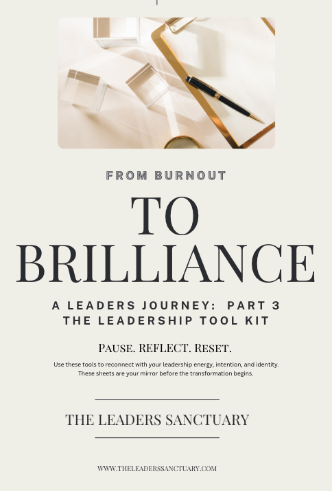The Leadership Reset Toolkit