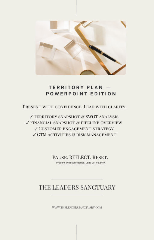 Territory Plan — PowerPoint Edition